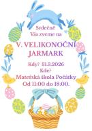 Velikonoční jarmark MŠ Počátky