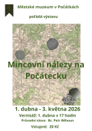 Výstava v Městském muzeu - Mincovní nálezy na Počátecku 1